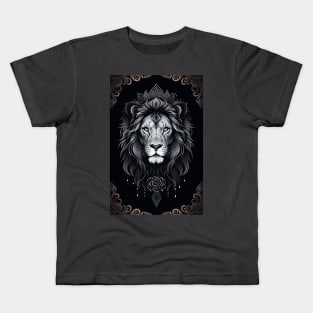 The royal  of the Lion. AI generated illustration. Kids T-Shirt